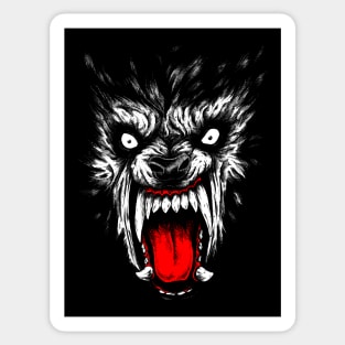 Werewolf Tourist Sticker